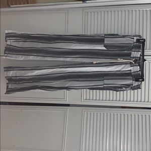 Blue & white stripped pants!